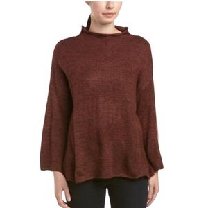 Bcbgeneration Bell Sleeve Sweater In Burgundy large